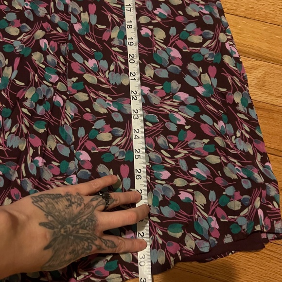 David Brooks patterned midi skirt - Picture 3 of 7